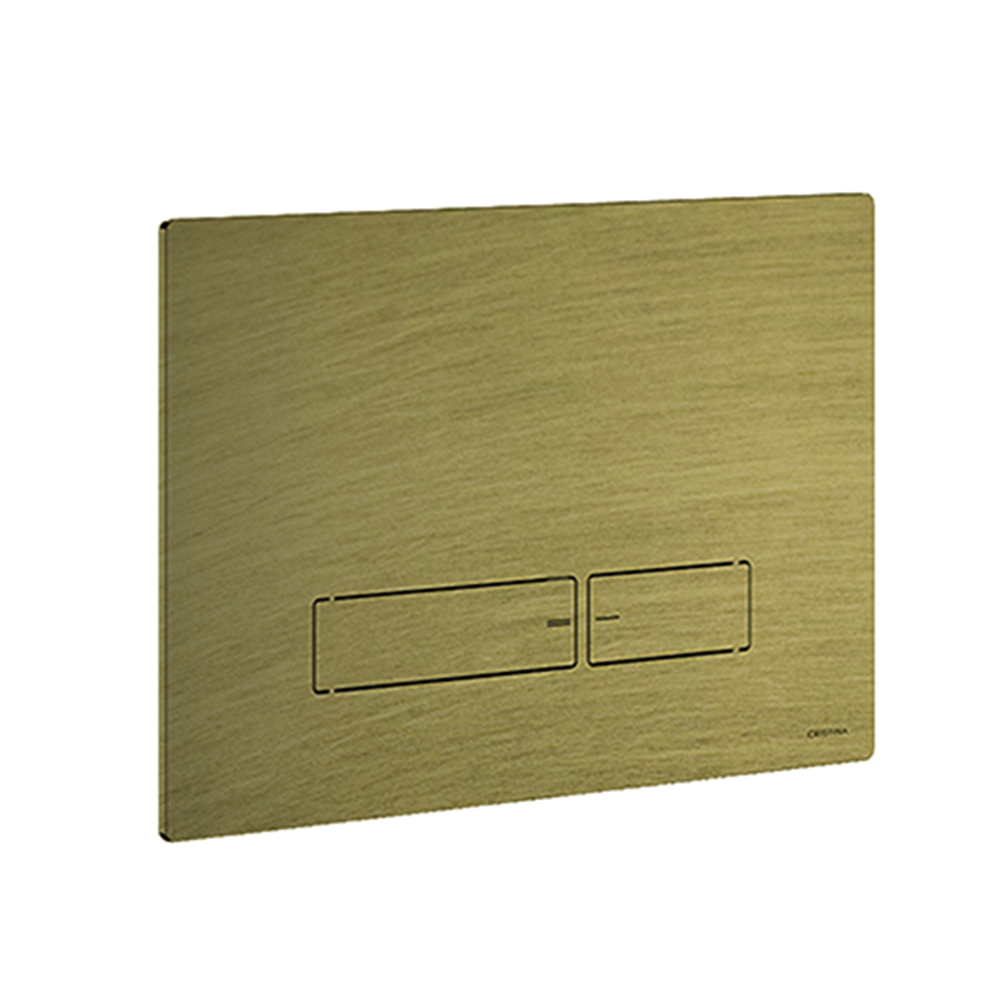 PLAQUE POUR WC SUSPENDU VIEUX BRONZE MAT