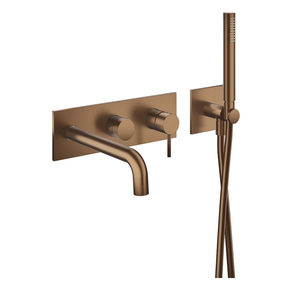 FACADE DE DOUCHE MITIGEUR 2 SORTIES AVEC DOUCHETTE PHI