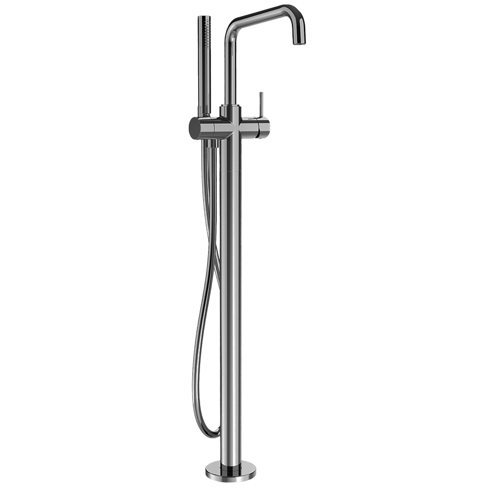 MITIGEUR BAIN DOUCHE MONOCOLONNE PHI METAL BROSSE