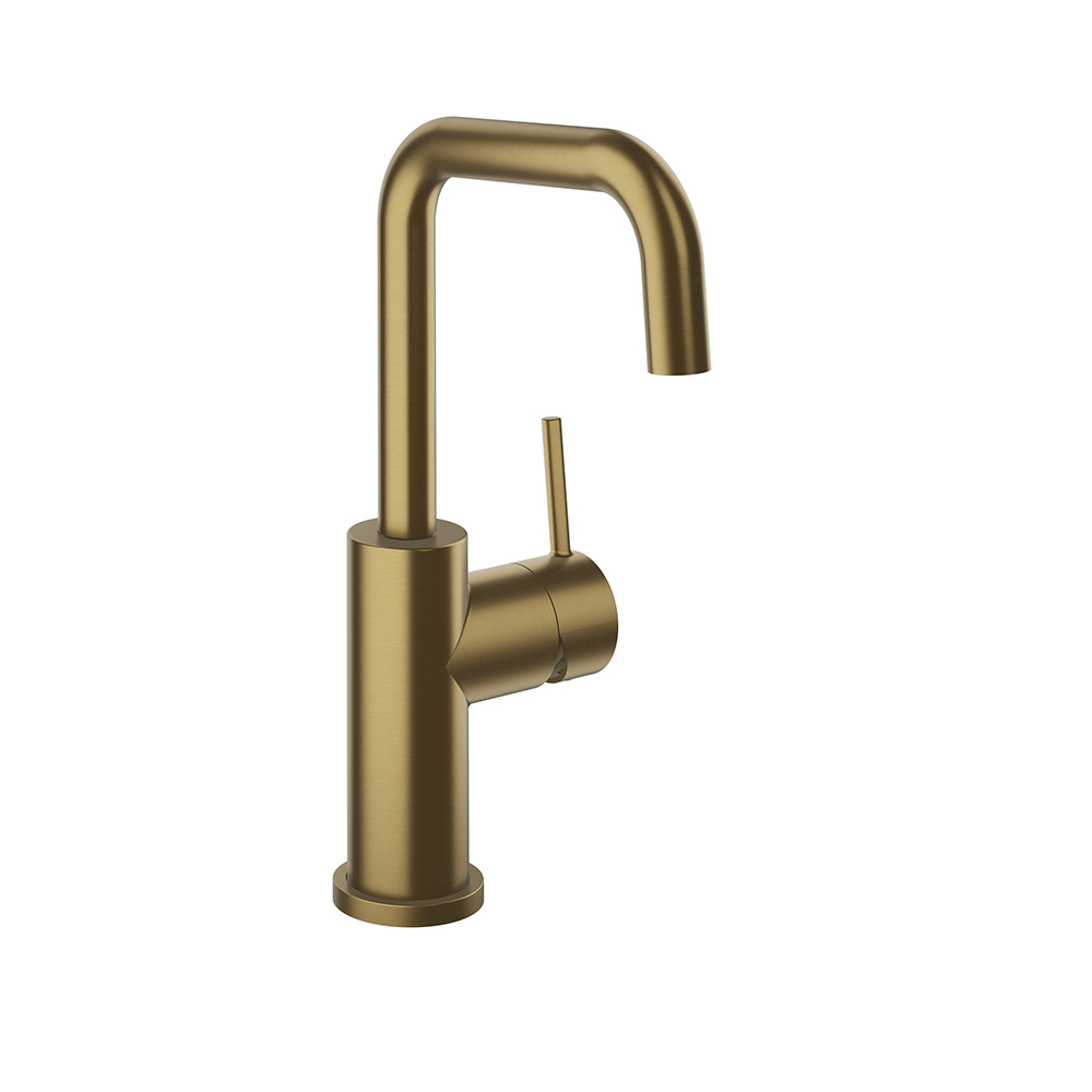 LAVABO MITIGEUR BEC POTENCE PHI OR BROSSE