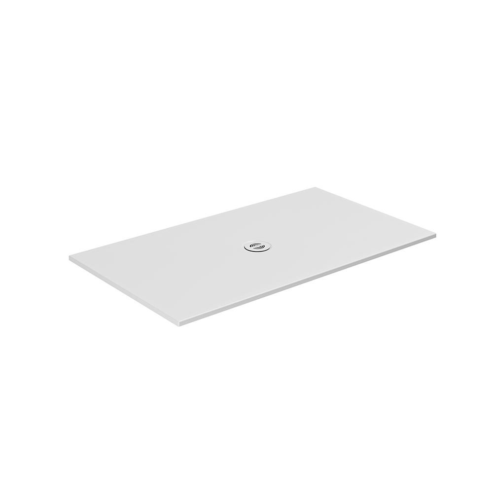 RECEVEUR DE DOUCHE SOLO DUE 80X80 H2 RECOUPABLE BLANC