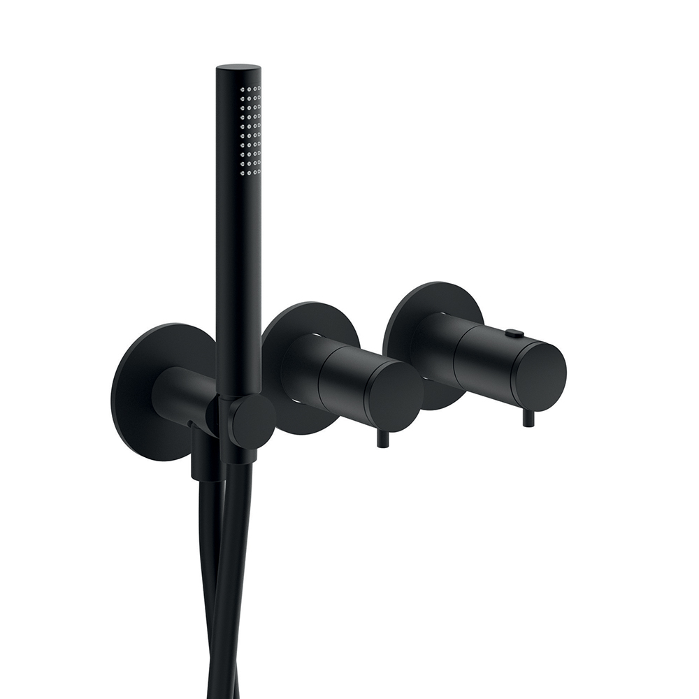 FACADE DOUCHE BAIN DOUCHE THERMOSTATIQUE 2 SORTIES