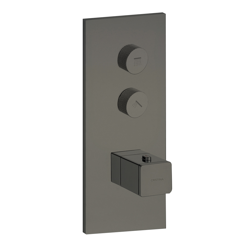 FACADE THERMO TWIST THERMO 2 SORTIES QUADRI CHROME NOIR
