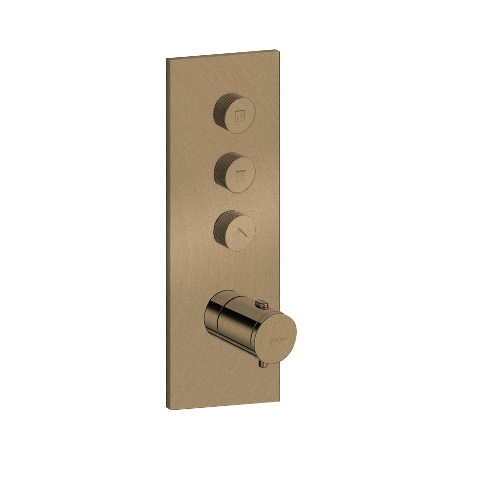 FACADE THERMO TWIST THERMO 3 SORTIES TRIVERDE OR ROSE BROSSE