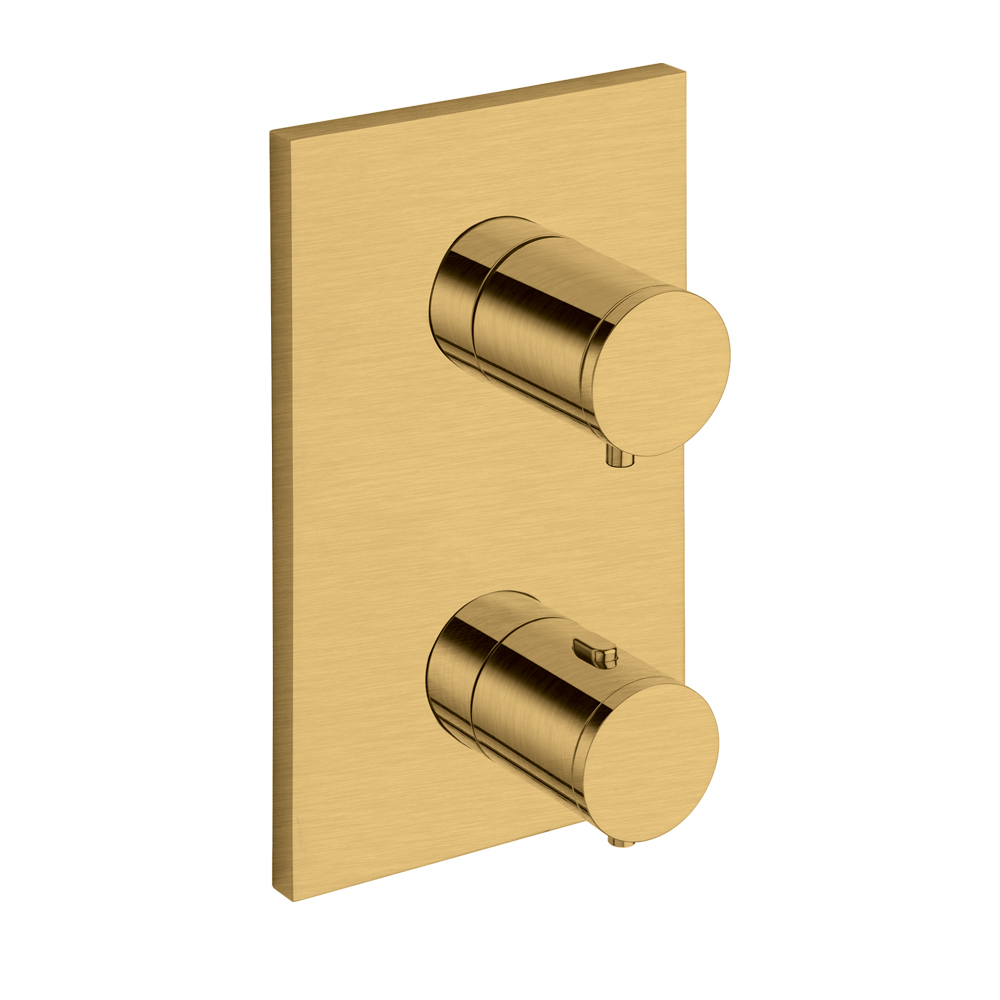 FACADE EXTERNE TRIVERDE LAITON 2 SORTIES OR BROSSE