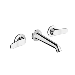 LAVABO BOTTE SMALL 3 TROUS + VIDAGE SANS MECANISME CHROME