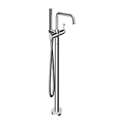 BAIN DOUCHE  MONOCOLONNE SUR PIED SANS MECANISME CHROME