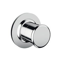 INVERSEUR  ENCASTRE COMPLET 2 SORTIES CHROME