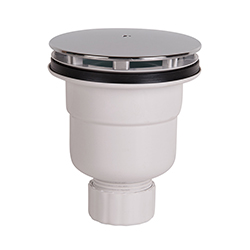 BONDE DE DOUCHE VERTICALE DIAM 90 ENCOMBREMENT 107