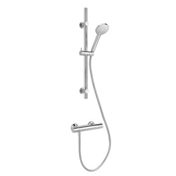 COMBINE DOUCHE THERMO NF + BARRE D 25 MM COMPLETE 70 CM 