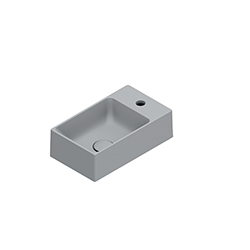 VASQUE LAVE-MAINS A POSER TONALITA 40*23 CIMENT