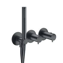 FACADE DOUCHE BAIN DOUCHE THERMOSTATIQUE 2 SORTIES