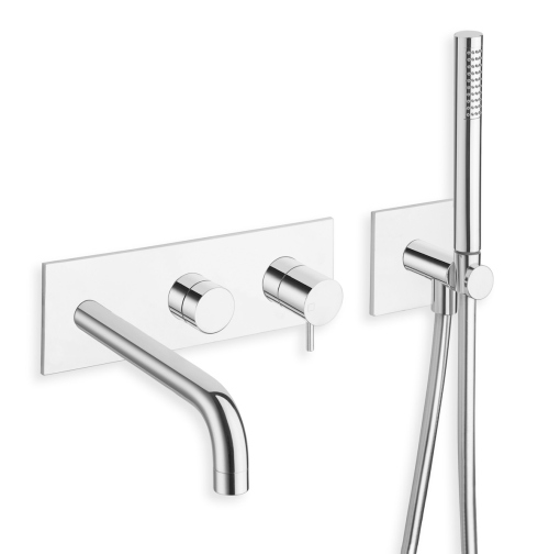 #FACADE EXTERNE TRIVERDE BAIN DOUCHE MURAL 2 SORTIES***TV102