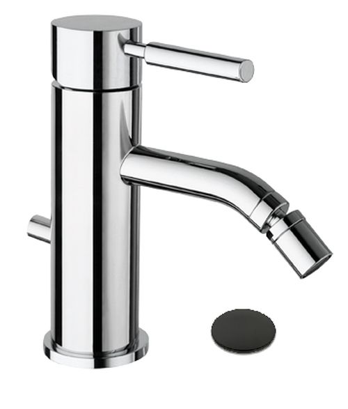 BIDET TRIVERDE CHROME NOIR BROSSE + VIDAGE
